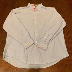 Brooks Brothers Plaid-Lined Buttoned Shirt